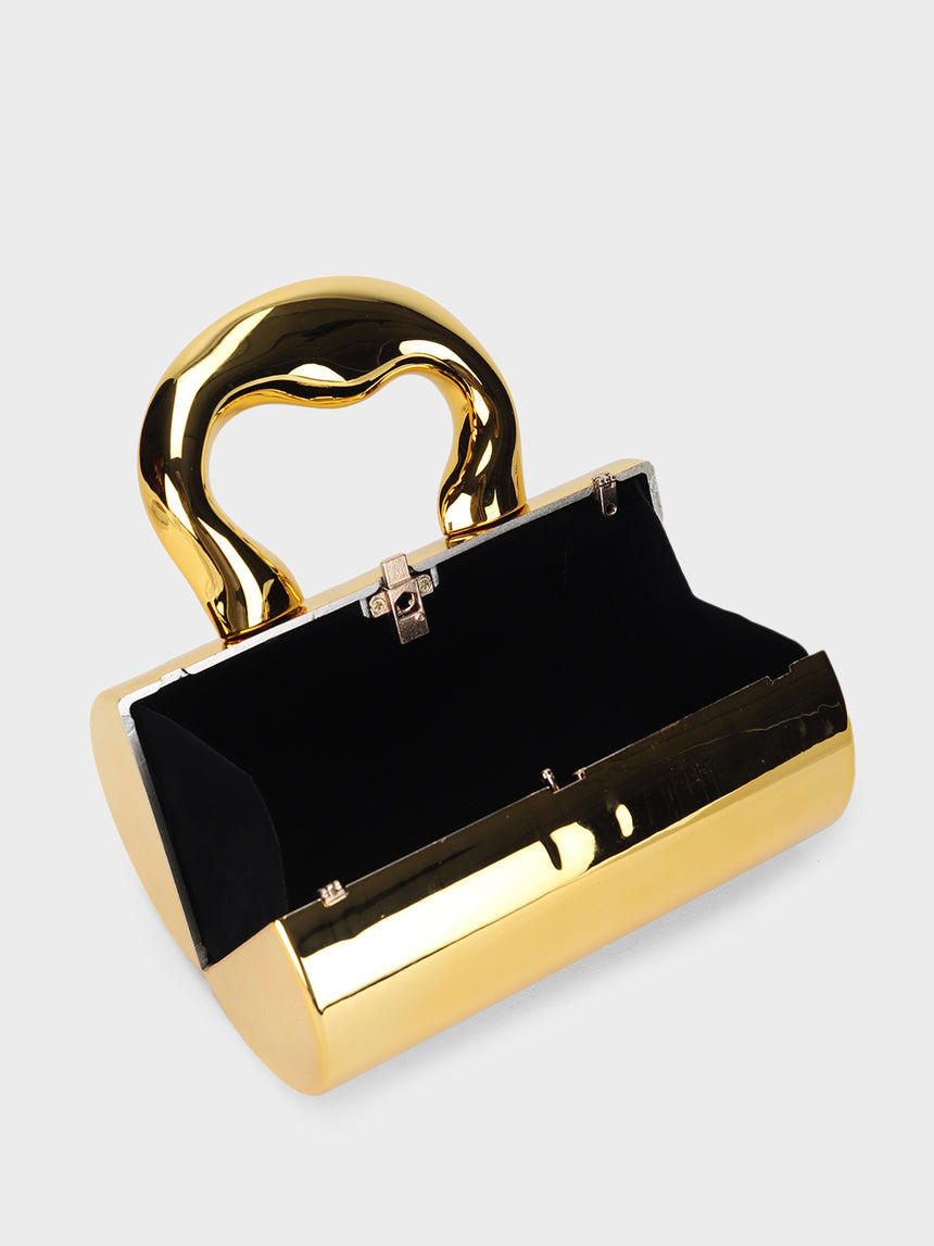 L' Amour Golden Clutch