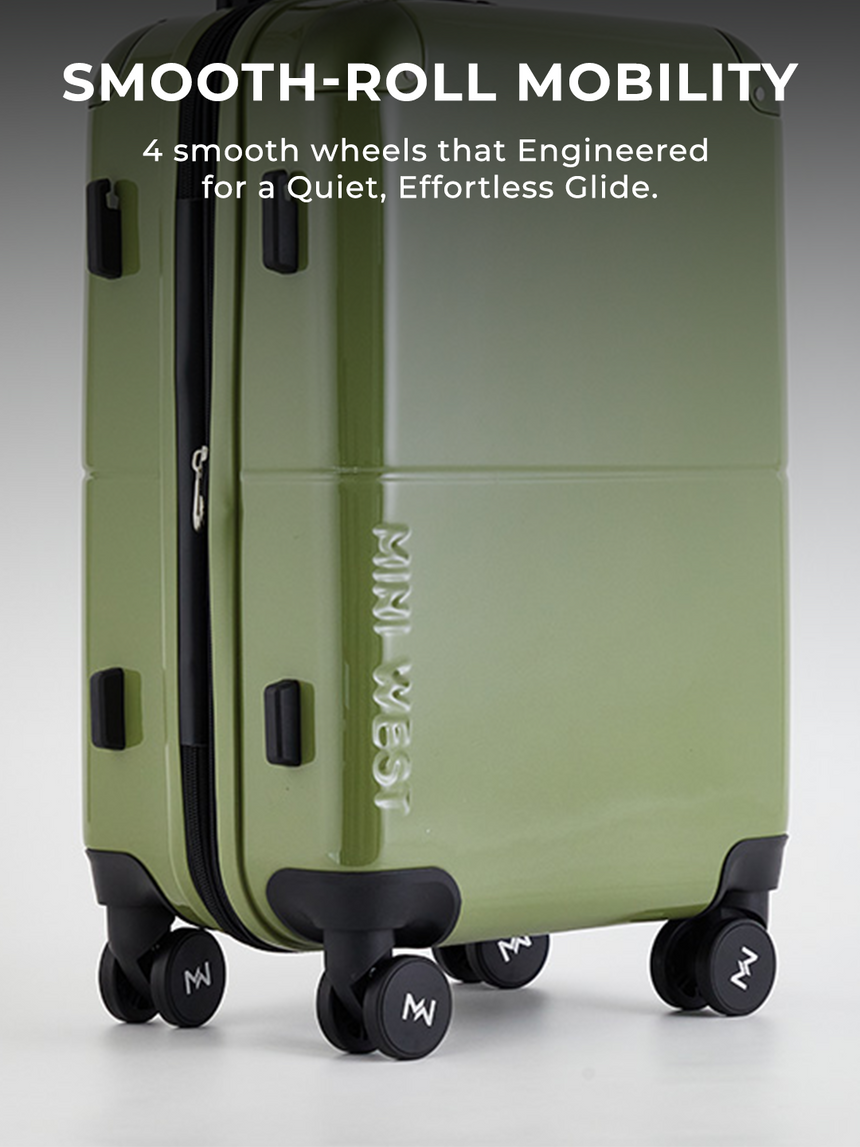 Decembers Set of 2 Luggage (Medium + Large)