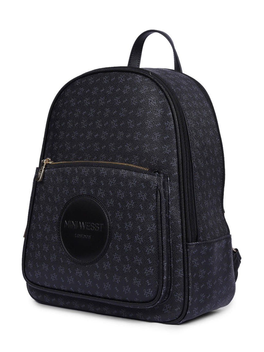 Runway Luxury Black London Backpack