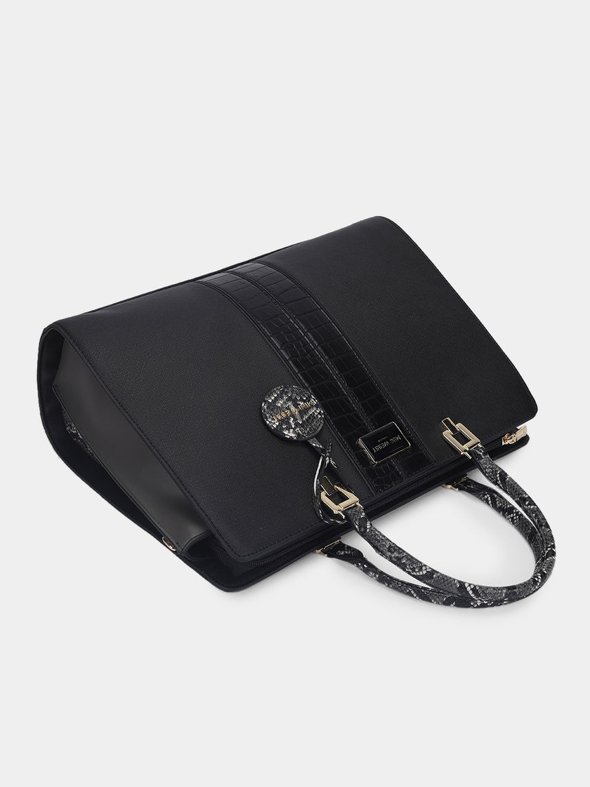 Moscow Luxe Black London Tote