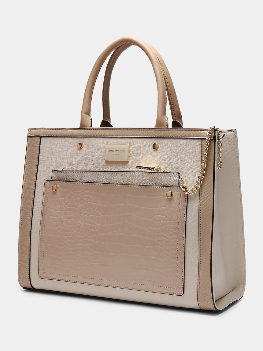 Westminster Luxury Beige London Handbag