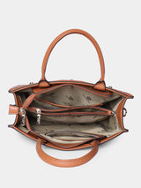 Broadway Luxe White London Tote