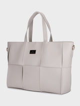 Executive White Tote Bag