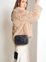 Uptown Luxe Black London Crossbody