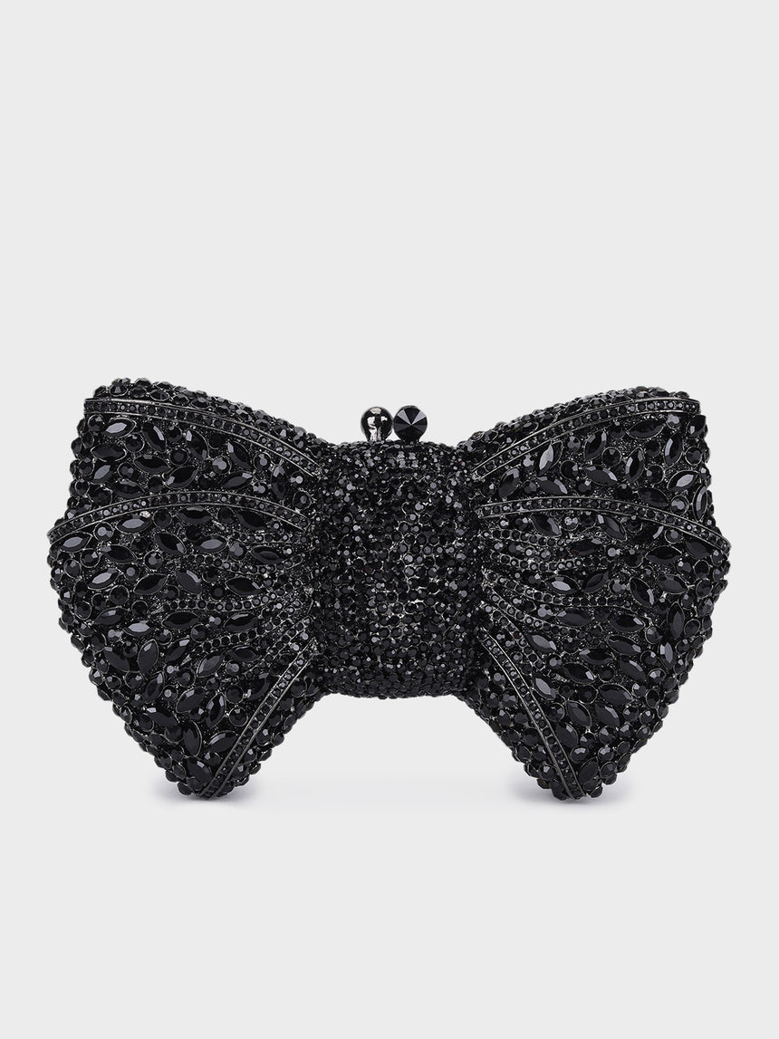 Bow Multicolor Clutch