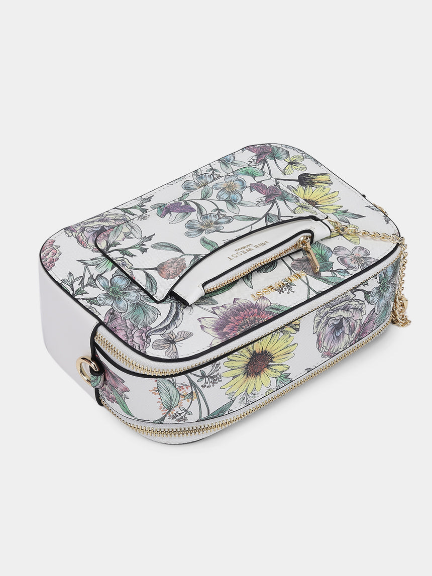 Uptown Luxe Printed London Crossbody