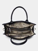 Broadway Luxe Black London Tote