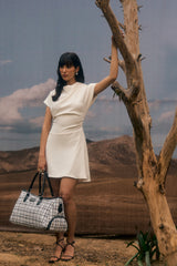 Wall Street White London Duffle Bag