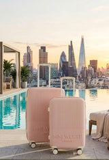 Mw London Pink Set Of 2 Luggage