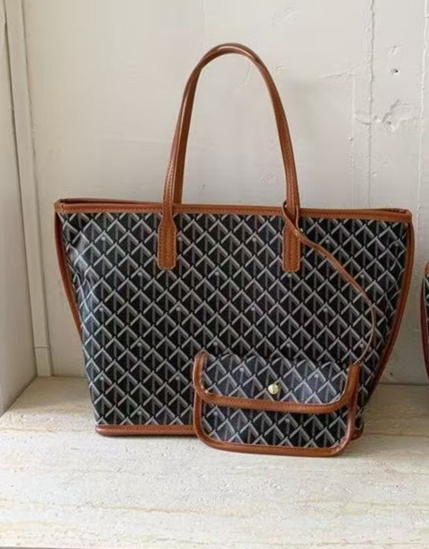 Yara Brown Tote Bag