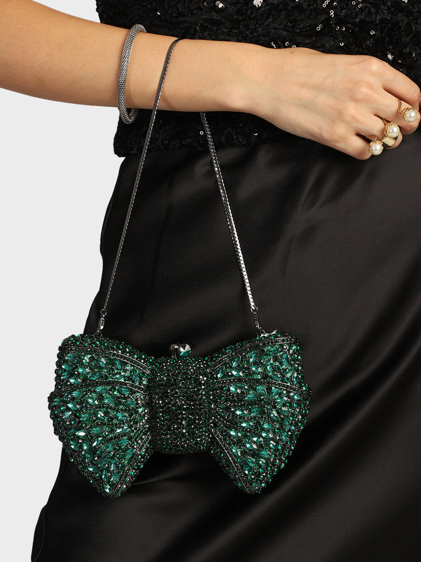 Bow Multicoloured Clutch