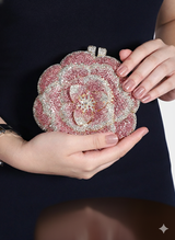 Rose Multicolored Clutch