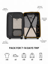 MW London 2.0 Set of 2 Luggage(Medium + Large)