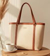 Jessica Beige Classic Tote Bag