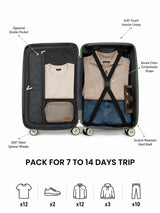 MW London 2.0 Set of 2 Luggage(Medium + Large)