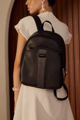 Noha Luxury Black London Backpack