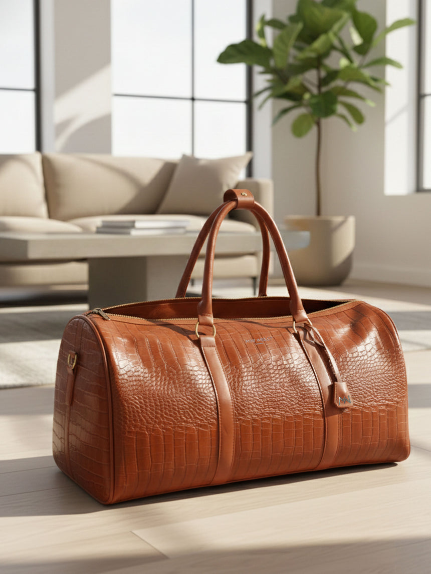 Istanbul Brown Duffle