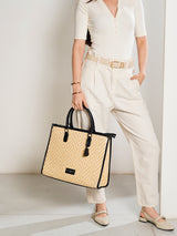 Times Square Luxury Printed London Tote