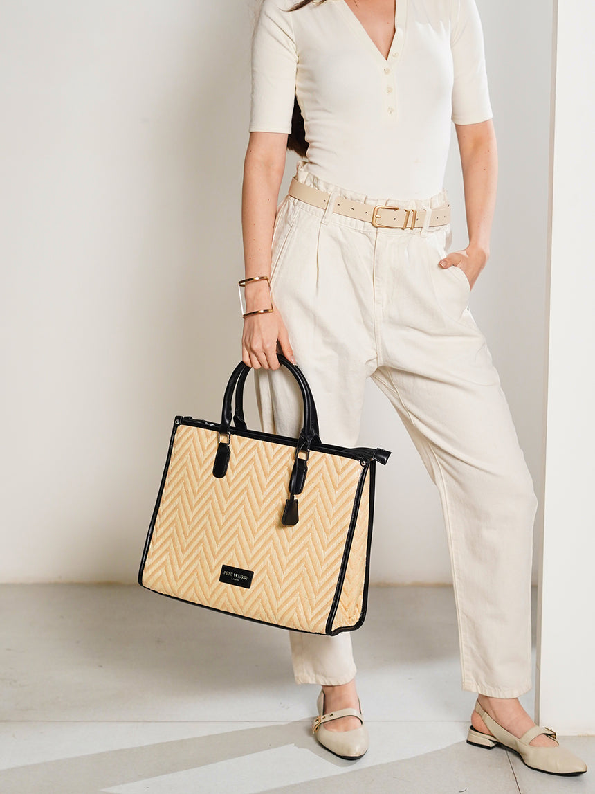 Times Square Luxury Printed London Tote