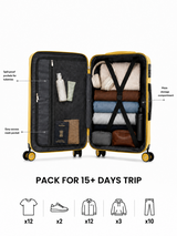 Summer Of 69 Set of 2 Luggage(Medium + Large)