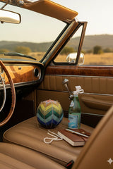 Hot Air Baloon Multicolor Clutch