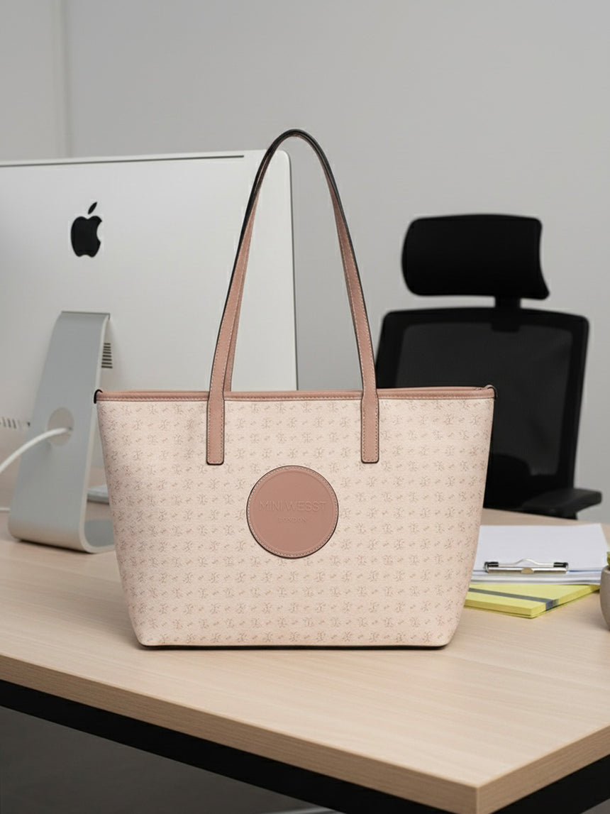 East West Pink London Tote