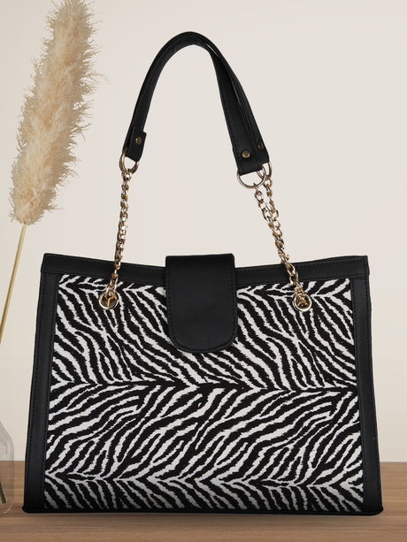 Brooklyn Zebra Tote Bag