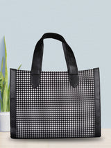 Manhattan Chequered Tote Bag