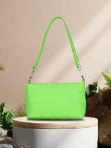 Women's Green Shoulder & Sling Bag Both