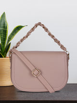 Women's Beige Handheld Bag