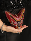 Butterfly Multicoloured Clutch