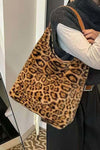 Leopard Trails Light Brown Handbag