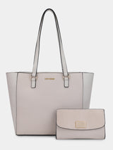 Buckingham White London Tote