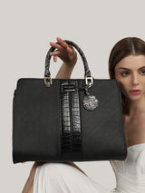 Moscow Luxe Black London Tote