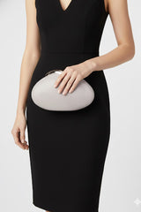 Margaret Off White Clutch