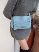 Denim Pocket Sling Bag