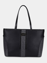 Piccadilly Square Black London Tote