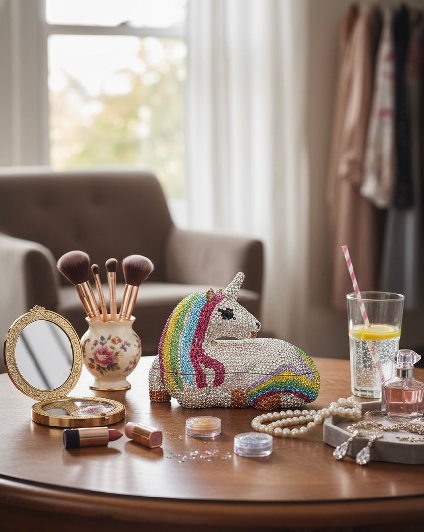 Unicorn Multicolor Clutch