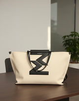 Sydney Classic Beige & Black Tote