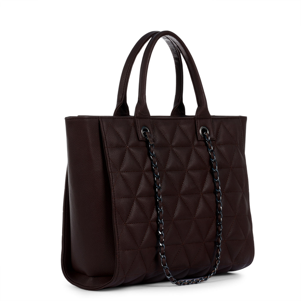 Hannah Montanna Signature Brown  Tote