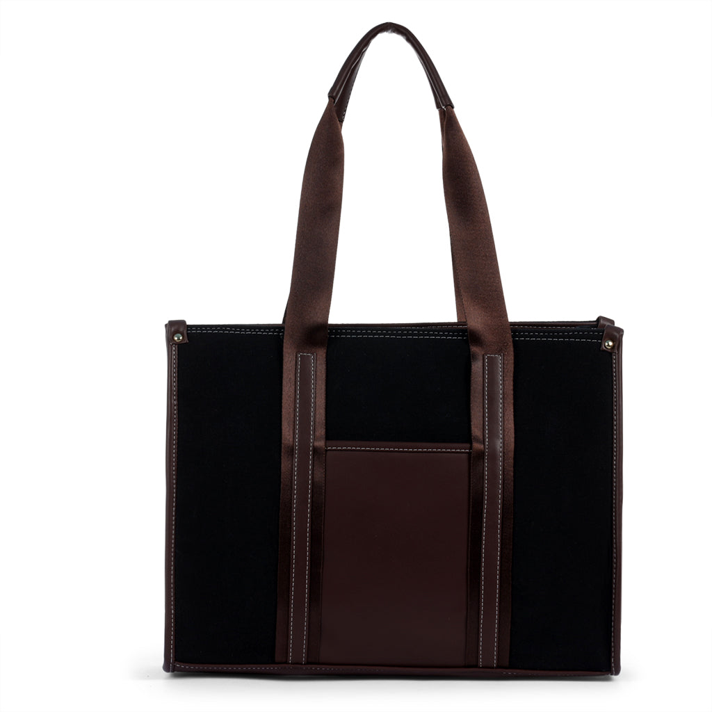 The Venice Canvas Tote With Pouch