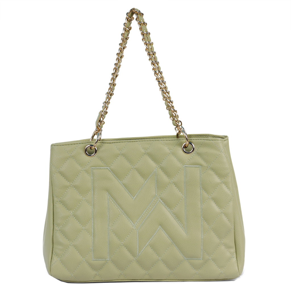 Mini Wesst Signature Lightgreen Handbag