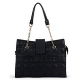 Mini Wesst Signature Black Tote