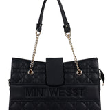 Mini Wesst Signature Black Tote