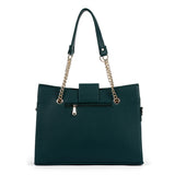 Mini Wesst Signature Green Tote