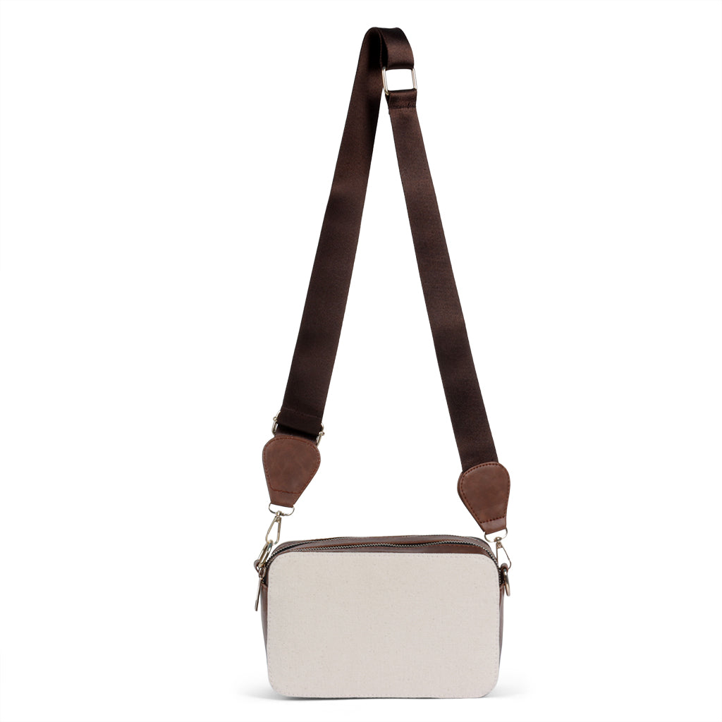 Yin & Yang White Sling Bag