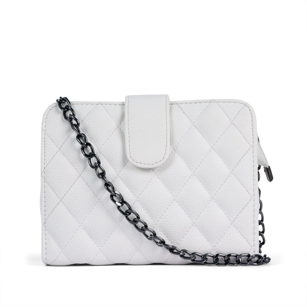 Parisian Purse White Sling Bag