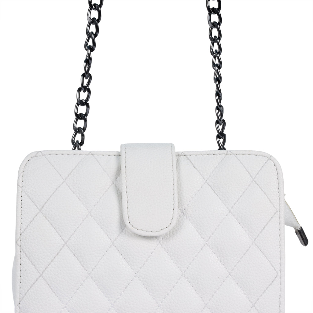 Parisian Purse White Sling Bag