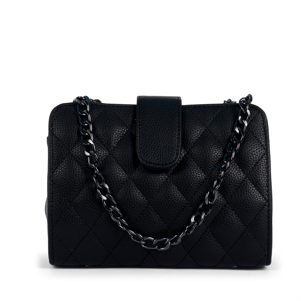 Parisian Purse Black Sling Bag