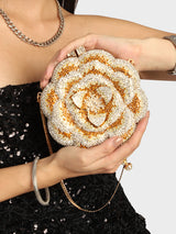 Rose Multicoloured Clutch